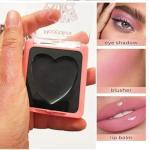 Black Cream Blush, Color Changing Blush For Cheeks & Lips Balm 1 Pcs