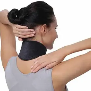 Neck Brace Magnetic Therapy Tourmaline Neck Belt Pack of 1