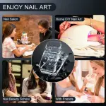 Clips for Poly gel, Nail Extension Gel Quick Building Nail Tips Clip (pack of 10).