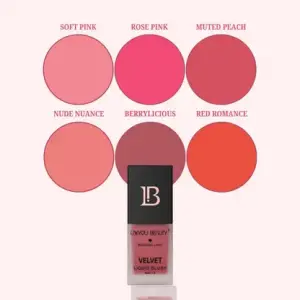 Professional Liquid Blush Matte shade-01(Rose Pink)1 Pcs