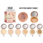 Ocean Beauty Waterproof Long Lasting Hd 2in1 Shimmer Face Makeup 1 Pcs