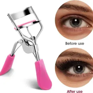 Eyelash Curler Parlor Eye Makeup Accessory Easily Roll Over Small Eyelashes 1 Pcs