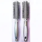 Hair Curling Roller Round Comb Brush paçk of 2