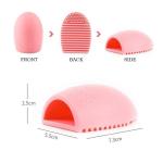 Silicon Makeup Brush Cleaner Set  (2 Piece).