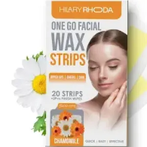 20 Pcs Wax Strips for Facial Hair Removal
