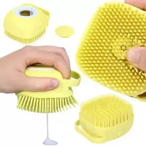 Body Cleaning Brush for Use in Shower Soft Bath Room Brush Foot  1 Pcs