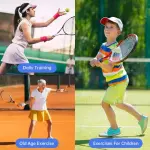 Trainer Rebound Ball Solo Tennis Training Equipment Cricket Training Ball Tennis Kit(1 Piece).