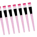 Mask Brush Cosmetic Makeup Applicator Brush Cleaning Tool 10 Pcs
