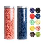 Rose Natural Pink Hard Beans (Bottle) strapless no pain bikini Wax (Pack of 1).