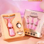 3-in-1 Facial & Neck. Electric Face Massager(Pink)