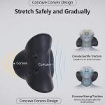 Neck Stretcher, Neck and Shoulder Relaxer (Pack of 1).Black
