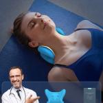 Neck Stretcher, Neck and Shoulder Relaxer (Pack of 1).Sky Blue