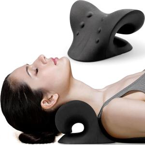 Neck Stretcher, Neck and Shoulder Relaxer (Pack of 1).Black