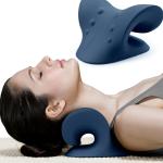 Neck Stretcher, Neck and Shoulder Relaxer (Pack of 1).Blue