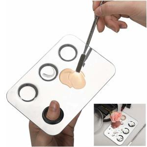 Stainless Steel Makeup mixing Palette (Pack of 1)