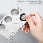 Stainless Steel Mixing Makeup Plate Tool. (Pack of 1)