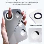 Stainless Steel Mixing Makeup Plate Tool. (Pack of 1)