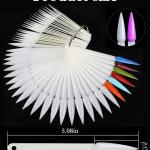 Nail Art Display Tips Stiletto Practice Palette 1 Peice.