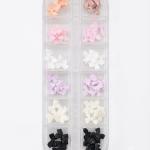 12 Grid Nail Art Decoration Box – 3D Bow Design (1 Set).