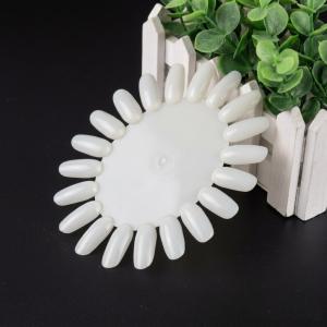 10 Palettes Display Board for Nail Art Design Pattern Practice and Swatch Nail Polish Color(White).