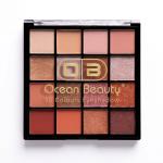 Ocean Beauty Professional Eye shadow Palette 16 color (1 Pieces).