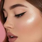 OCEAN BEAUTY Full Coverage Compact Powder shade 105 Natural Makeup 1 Pcs