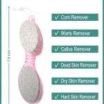4 In 1 Foot Pedicure Brush Foot File (Multicolor)