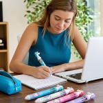 10 In 1 Pens For Kids Ball Pen Set For School (Pack OF 2)