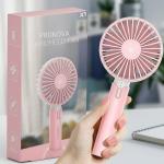 Premium Portable And Rechargeable Mini Hand Fan (Pack of 1) Pink.