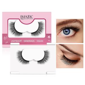 Handmade 3D Eyelashes NATURAL PAIR OF 10)