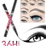Black Waterproof Liquid Eyeliner Make Up Beauty Long-lasting Eye Liner Pencil Pack of 6