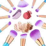 professional skin love plus nature beauty brush tools Pack of 7 pcs