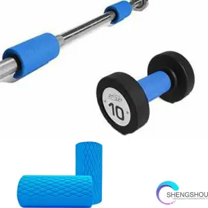 ( 1 Pair) Dumbbell Grips Thick Barbell Grip Bar Dumbbell Grip.