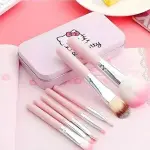 Soft Makeup Brush Set, 7 Pink.