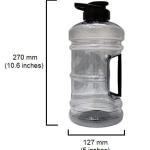 Sports Water Bottle for Gym, Gallon Water Bottle (1.5 LTR) with Mixer Ball and Strainer (Pack of 1).