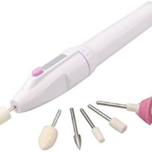 Nails Decorator Electric Nail Grinder Drill Machine Polish Manicure Pedicure Grooming Tool Kit (Multicolor)