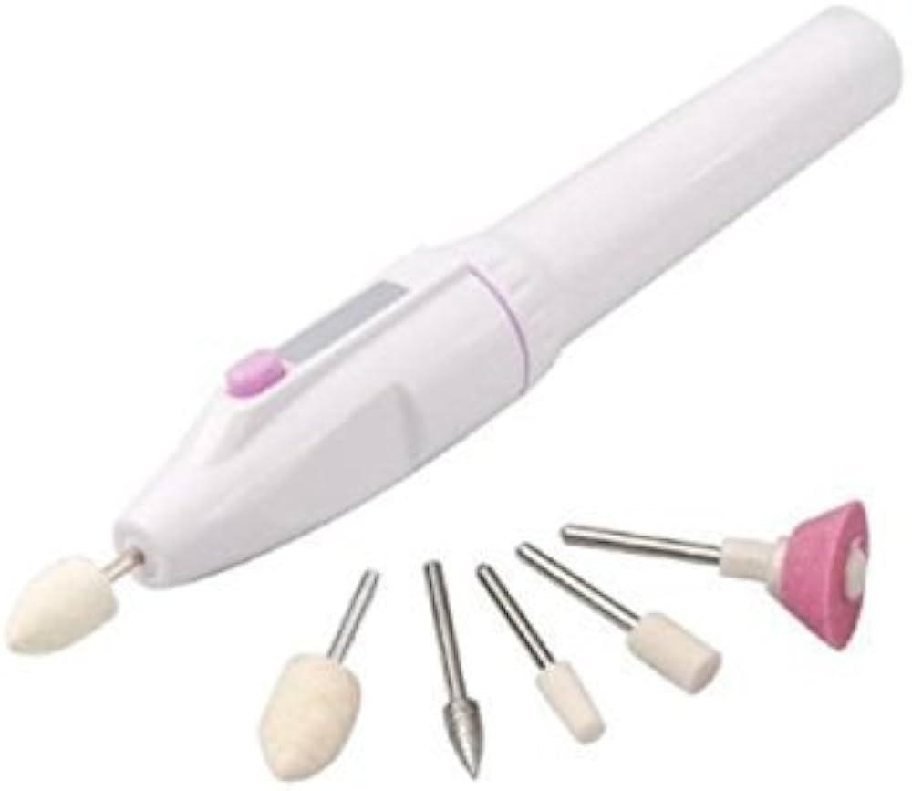 Nails Decorator Electric Nail Grinder Drill Machine Polish Manicure Pedicure Grooming Tool Kit (Multicolor)