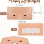 Silicone Eye Makeup Practice Board Face Makeup Practicing (Pack of 1)