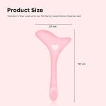 Silicone Eyeliner Aid, Makeup Eyeliner Eyelash Tool (Pack of 1).
