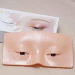 Silicone Eye Makeup Practice Board Face Makeup Practicing (Pack of 1)