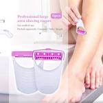 Disposable 1 Blades Body & Bikini Shaving Razor For Women - Pink ( 6 in 1)