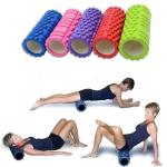 (1Piece)Fitness GRID Foam Roller For Exercise, Deep Tissue Massage and Muscle Recovery