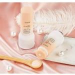 Mushroom Cream Stick With Soft Puff Hydrating Flawless Full Coverage Foundation 25g