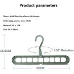 Multi Functional Clothes Hanger Holder Portable (Pack of 3).