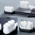 2 Pcs Soft Toothbrush  Micro-Nano Bristled For Sensitive Teeth Toothbrush Extra Soft Toothbrush