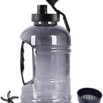 Sports Water Bottle for Gym, Gallon Water Bottle (1.5 LTR) with Mixer Ball and Strainer (Pack of 1).