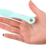 Face Cleaner Blackhead Remover Brush Cleanser Nose Pore Brush Finger Scruber Tool(Pack of 2).