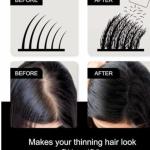 Hair Building And Thickening Fibers for Natural Looking Hairs, Hair Loss Concealing Fillers for Instant Thickening of Thinning, Balding Hair.