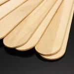 100 Pcs Wooden Tongue Depressors for doctor Waxing Stick Wooden Hair Removal Stick .
