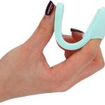 Face Cleaner Blackhead Remover Brush Cleanser Nose Pore Brush Finger Scruber Tool(Pack of 2).